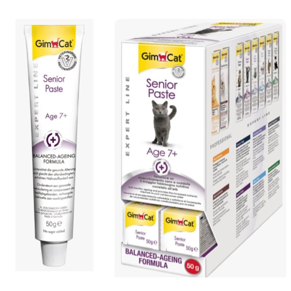 Gimcat Expert Line Senior Yaşlı Kedi Macunu Paste 50 GR | SRC: Barcode: 4002064421353